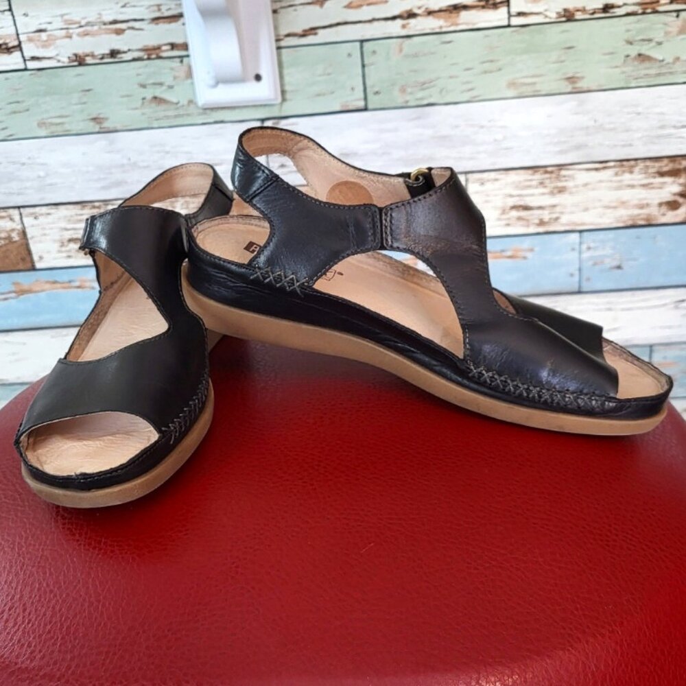 Pikolinos Leather Sandals Sz EU 38/US 7.5 - 8